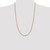 Image of 26" 14K Yellow Gold 2.3mm Flat Beveled Curb Chain Necklace