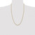 Image of 26" 14K Yellow Gold 3.0mm Semi-Solid Rope Chain Necklace