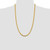 Image of 26" 14K Yellow Gold 4.75mm Semi-Solid Rope Chain Necklace