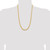 Image of 26" 14K Yellow Gold 6.5mm Diamond-cut Rope with Fancy Lobster Clasp Chain Necklace