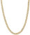 Image of 26" 14K Yellow Gold 6.5mm Semi-Solid Curb Chain Necklace