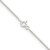 26" Sterling Silver 1mm Round Spiga Chain Necklace