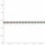 Image of 26" Sterling Silver 3mm Solid Rope Chain Necklace