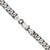 Image of 26" Sterling Silver Antiqued 7mm Curb Chain Necklace