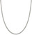 Image of 26" Sterling Silver Polished 3.15mm Curb Chain Necklace