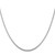 Image of 26" Sterling Silver Rhodium-plated 1.75mm Box Chain Necklace