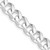 Image of 26" Sterling Silver Rhodium-plated 7.5mm Curb Chain Necklace