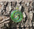 Natural Untreated 26mm Nephrite Jade Koru Pendant
