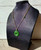 Natural Untreated 26mm Nephrite Jade Koru Pendant