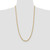 Image of 28" 10K Yellow Gold 3.75mm Diamond-cut Rope Chain Necklace