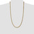 Image of 28" 10K Yellow Gold 3.9mm Flat Beveled Curb Chain Necklace