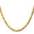 Image of 28" 10K Yellow Gold 4.75mm Flat Beveled Curb Chain Necklace