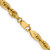 Image of 28" 10K Yellow Gold 4.75mm Semi-Solid Rope Chain Necklace
