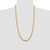 Image of 28" 10K Yellow Gold 5.5mm Diamond-cut Rope Chain Necklace