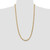 Image of 28" 10K Yellow Gold 5.75mm Flat Beveled Curb Chain Necklace