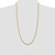 Image of 28" 14K Yellow Gold 3.35mm Diamond-cut Quadruple Rope Chain Necklace