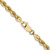 Image of 28" 14K Yellow Gold 4mm Regular Rope Chain Necklace