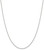 Image of 28" Sterling Silver 1.1mm Box Chain Necklace