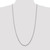 Image of 30" 10K White Gold 4mm Diamond-cut Rope Chain Necklace