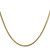 30" 10K Yellow Gold 1.5mm Franco Chain Necklace