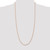 Image of 30" 14K Rose Gold 2mm Diamond-cut Rope with Lobster Clasp Chain Necklace
