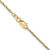 Image of 30" 14K Yellow Gold 1.3mm Heavy-Baby Rope Chain Necklace