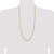 Image of 30" 14K Yellow Gold 3.25mm Diamond-cut Rope with Lobster Clasp Chain Necklace