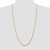 Image of 30" 14K Yellow Gold 3.35mm Diamond-cut Quadruple Rope Chain Necklace