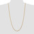 Image of 30" 14K Yellow Gold 3mm Diamond-cut Rope with Lobster Clasp Chain Necklace