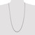 Image of 30" Sterling Silver Rhodium-plated 2.5mm Solid Rope Chain Necklace