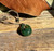 32mm Natural Untreated Nephrite Jade Cutout Oval Pendant