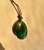 32mm Natural Untreated Nephrite Jade Cutout Oval Pendant