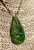Image of 34mm Genuine Natural Nephrite Jade Fancy Teardrop Pendant