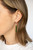 34mm Long Natural Untreated Nephrite Jade Drop Earrings (1794)