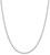 36" Sterling Silver 2.75mm Oval Fancy Rolo Chain Necklace