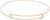 Image of 7" 14K Yellow Gold Sweet Heart Design Bangle Charm Bracelet by Rembrandt