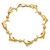 7.5" 14K Yellow Gold Polished Dolphin Bracelet FB1776-7.5