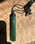 Natural Untreated 80mm Extra Long Nephrite Jade Drop Pendant