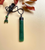 Natural Untreated 80mm Extra Long Nephrite Jade Drop Pendant