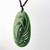 Image of A+ Canadian Jade Buffalo Pendant on a Cord (4469) One of a Kind