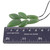 Adjustable Natural Untreated Nephrite Jade Graduated Geometric Shape Cord Necklace