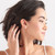 Image of Ania Haie Gold-Plated Sterling Silver Simulated Opal Stud Earrings