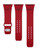 Image of Arkansas Razorbacks Silicone Watch Band Compatible with Apple Watch - 38mm/40mm/41mm Red C-AB2-132-38