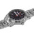 Image of ArmourLite Field Series Tritium Mens Watch AL101 - Swiss Made - 42mm - Black Dial White Numbers - Shatterproof Armourglass - Steel Band