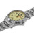 Image of ArmourLite Field Series Tritium Mens Watch AL102 - Swiss Made - 42mm - Beige Dial - Shatterproof Armourglass - Steel Band