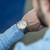 Image of ArmourLite Field Series Tritium Mens Watch AL102 - Swiss Made - 42mm - Beige Dial - Shatterproof Armourglass - Steel Band