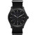 Image of ArmourLite Field Series Tritium Mens Watch AL145 - Swiss Made - 42mm - Blackout Dial White Numbers - Shatterproof Armourglass - Nylon Band