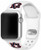 Auburn Tigers Silicone Watch Band Compatible with Apple Watch - 38mm/40mm/41mm White C-AB3-178-38
