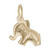 Baby Elephant Charm (Choose Metal) by Rembrandt