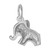 Baby Elephant Charm (Choose Metal) by Rembrandt